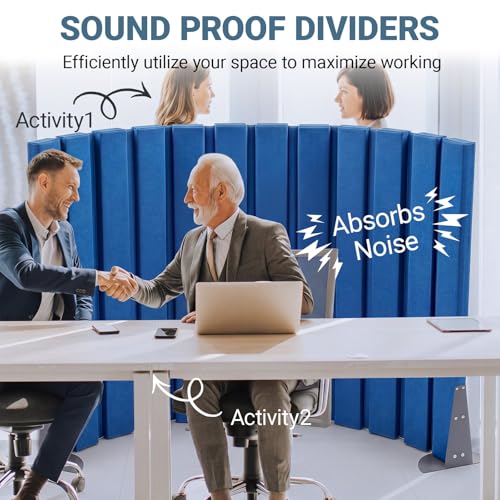 1 Pcs 48" X 6' Soundproof Room Divider Panel