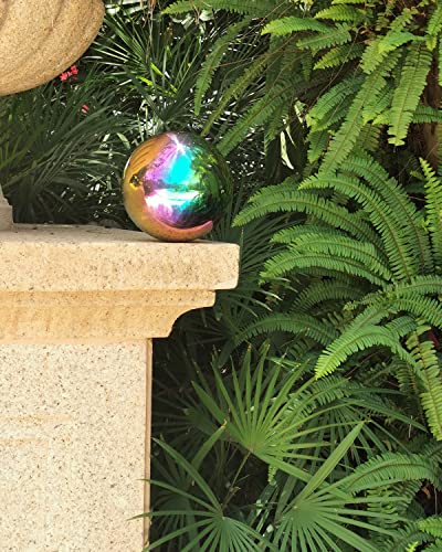 Rainbow Gazing Globe Mirror Ball