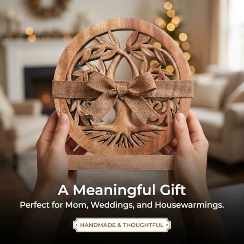 Wood Tree of Life Sculpture