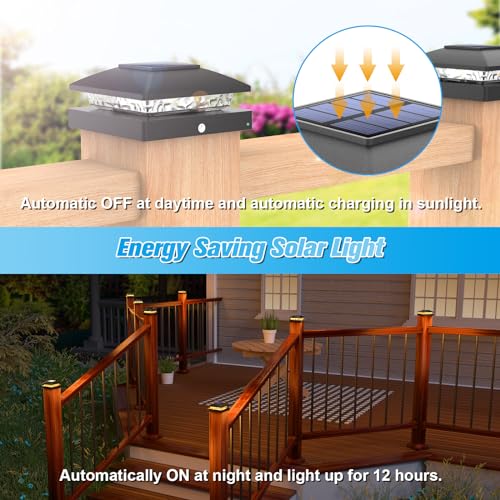 4x4 Solar Post Cap Lights (16 Count)