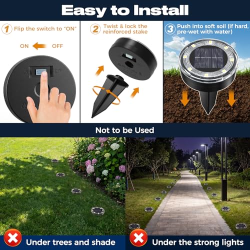 Mini Solar Ground Lights (24 Count)