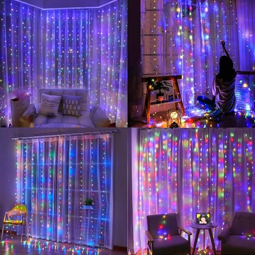 300 LED Curtain String Lights (300 Count)