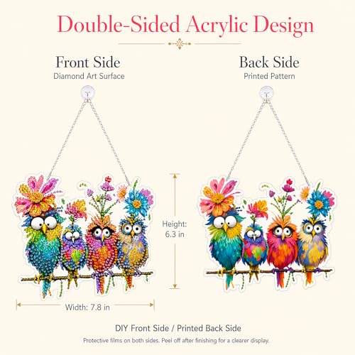 Bird Diamond Art Kits for Adults