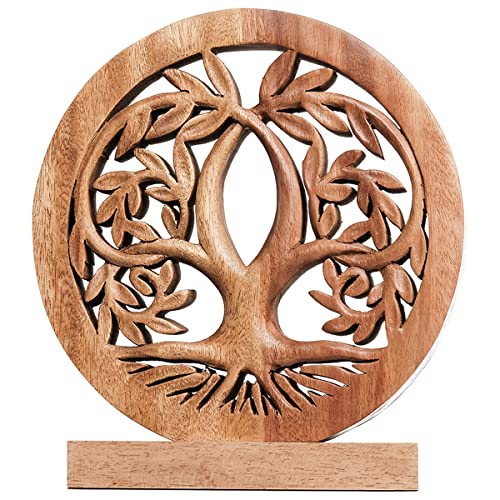 Wood Tree of Life Sculpture