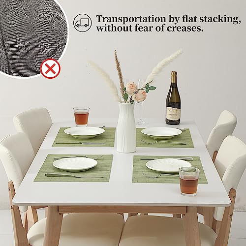 Pea Green Placemats Set of 4 (4 Count)