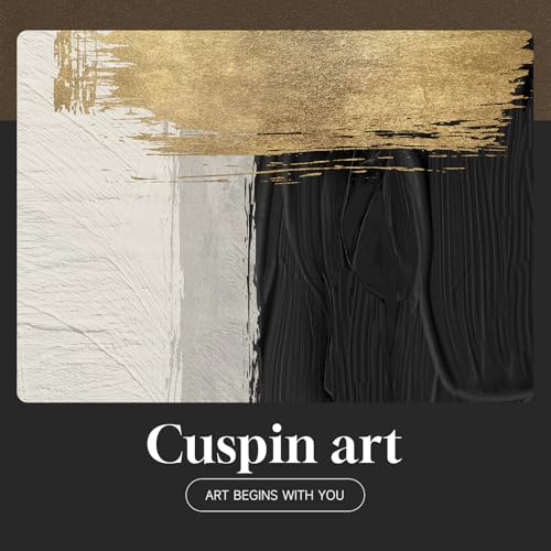 Framed Black and White Abstract Wall Art Set (3 Count)
