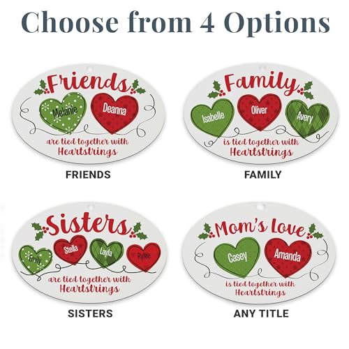 Let’s Make Memories Personalized Christmas Ornament