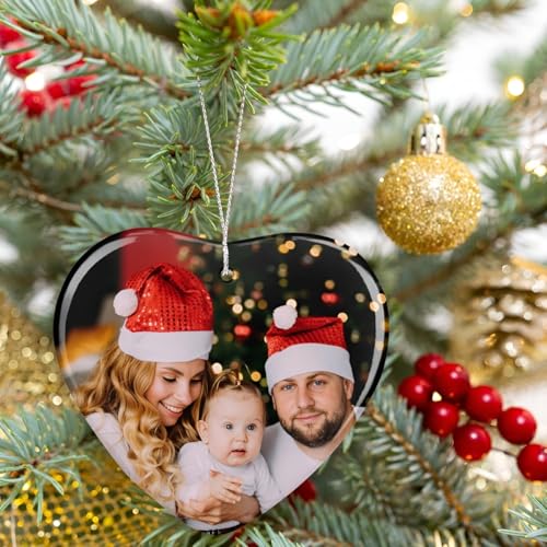 Personalized Christmas Ornaments with Photo