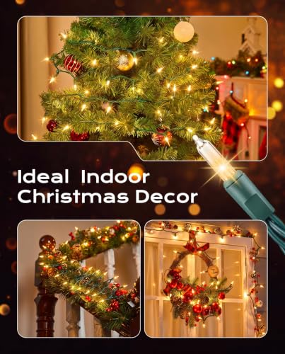 Clear Christmas String Lights (200 Count)