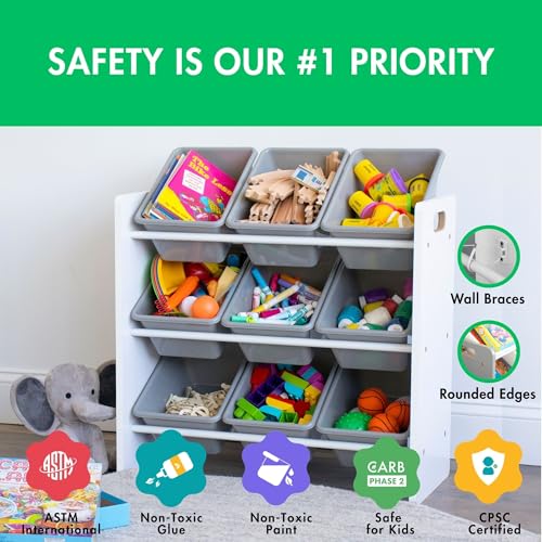 Kids Toy Organizer with 9 Bins