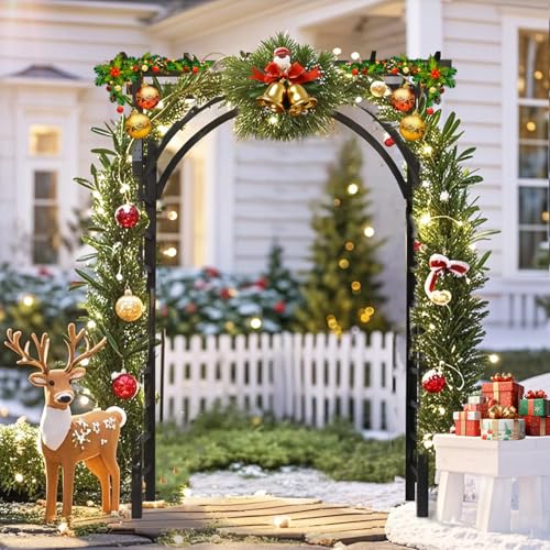 85in Wooden Arbor Garden Arch