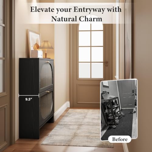 Shoe Cabinet Storage for Entryway