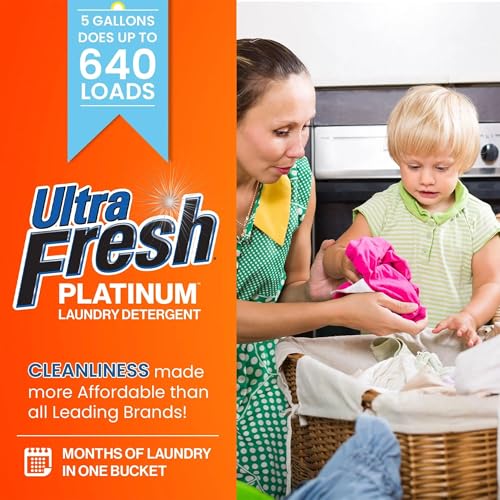 6X Platinum Laundry Detergent (640 Fl Oz)