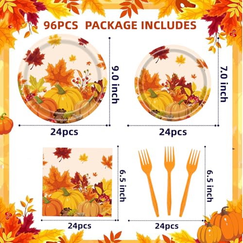 Fall Party Supplies (96 Count)