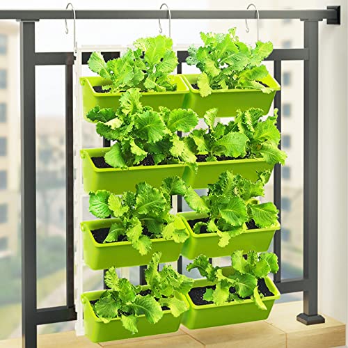 8 Pockets Vertical Planters