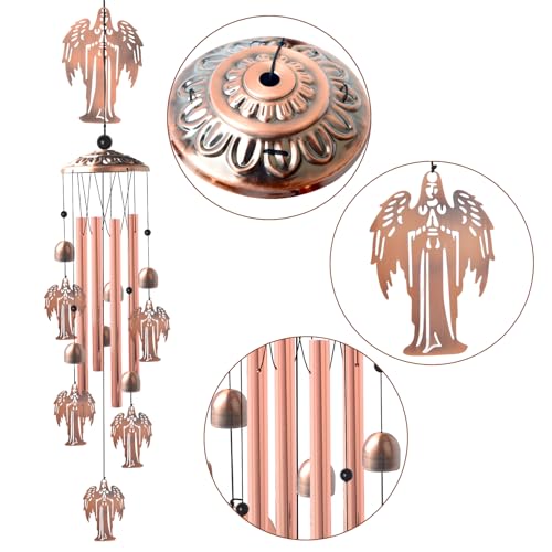 for Women Angel Wind Chimes Outdoor Angel Lover Birthday Gifts for Men