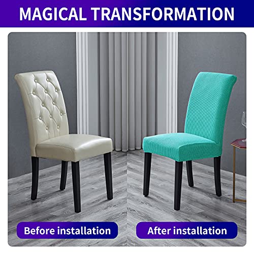 Stretch Chair Covers for Dining Room Set of 6
