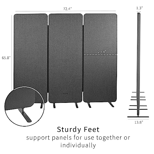 Freestanding 72 x 66 inch Privacy Panel (3 Count)