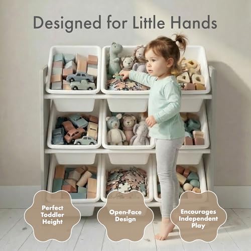 Kids Toy Organizer with 9 Bins