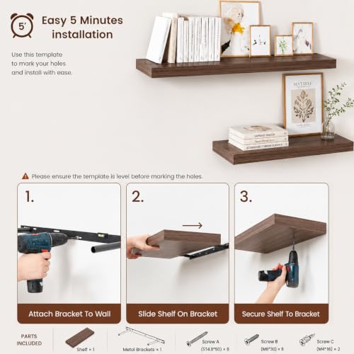 Floating Shelf (2 Count)