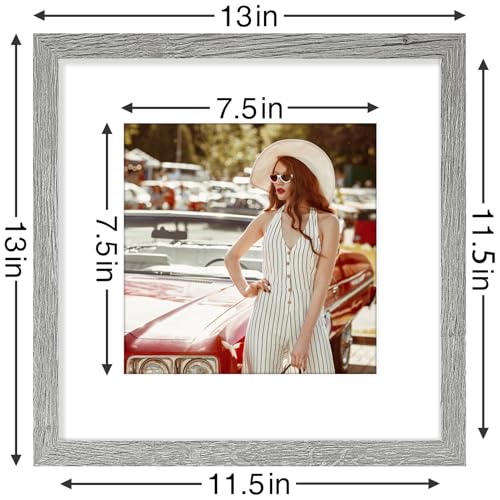 12x12 Picture Frames Set of 9 for Wall Mounting (9 Count)