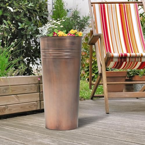 22''H 2 Pack Planter with Water Level Indicator (2 Count)
