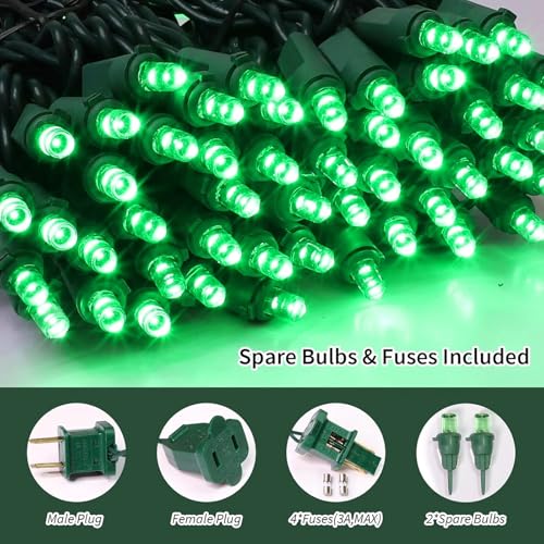100 LED Green Halloween Mini String Lights (100 Count)
