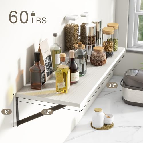 12 Inch Deep Floating Shelves