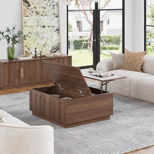 31.5" Lift Top Coffee Table with Storage