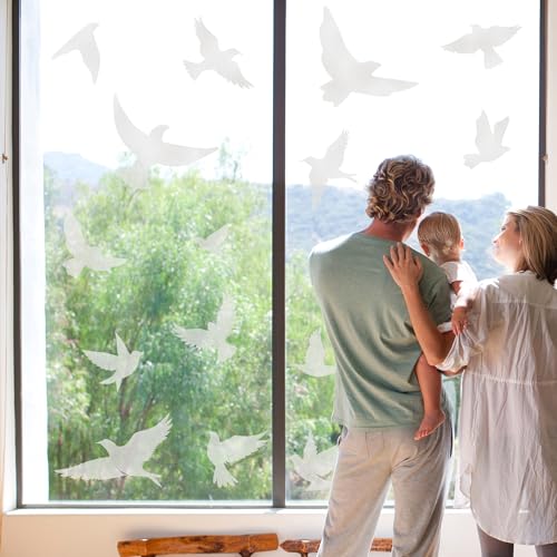 9 Sheets Bird Window Clings (9 Count)