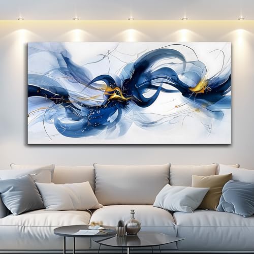 Canvas Wall Art For Living Room Wall Decor For Bedroom Office Wall Decoration Abstract Ink Painting Artwork Room Aesthetic Home Decor 20x40 In