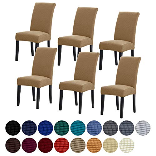 Stretch Chair Covers for Dining Room Set of 6