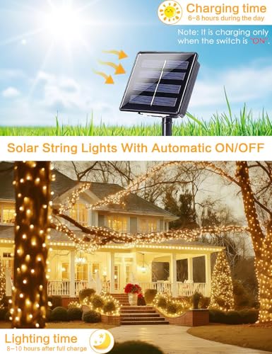 SSolar String Lights Outdoor (3 Count)