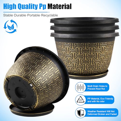 4 Pack 16 Inch Planter (4 Count)