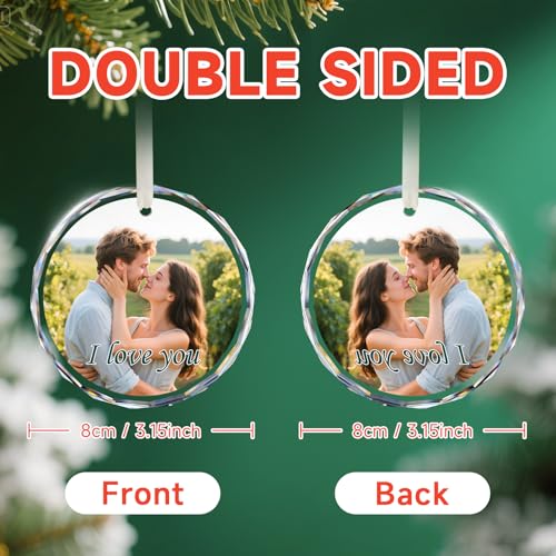 Personalized Christmas Ornaments with Photo