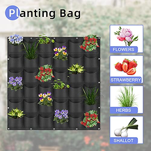 36 Pockets Hanging Planter Bags
