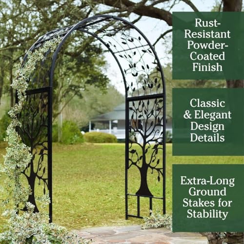 Arch Metal Outdoor Garden Arbor