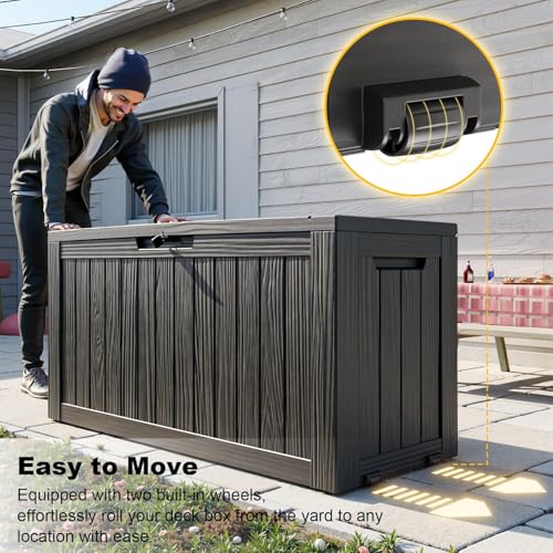 75 Gallon Resin Deck Box