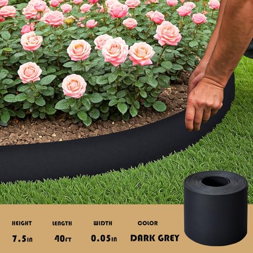 40ft Landscape Garden Edging 7.5 Inch Tall