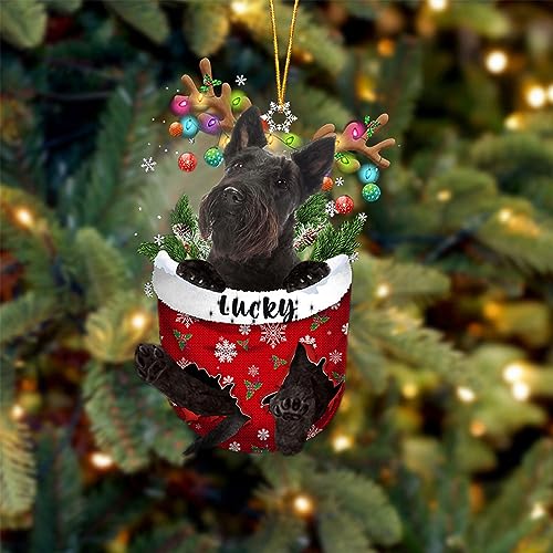 Scottish Terrier Dog Christmas Ornament