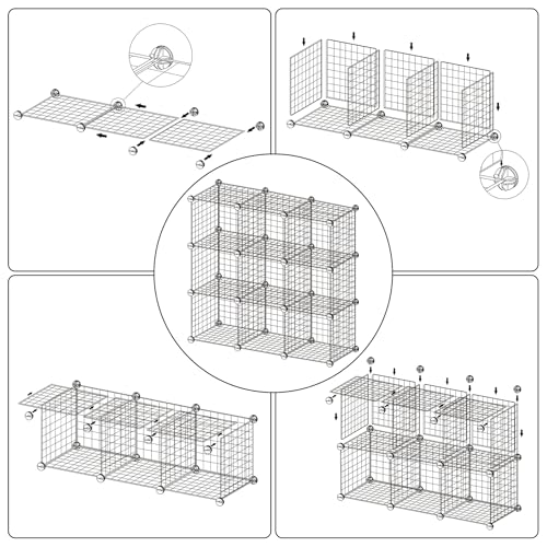 Wire Cube Storage