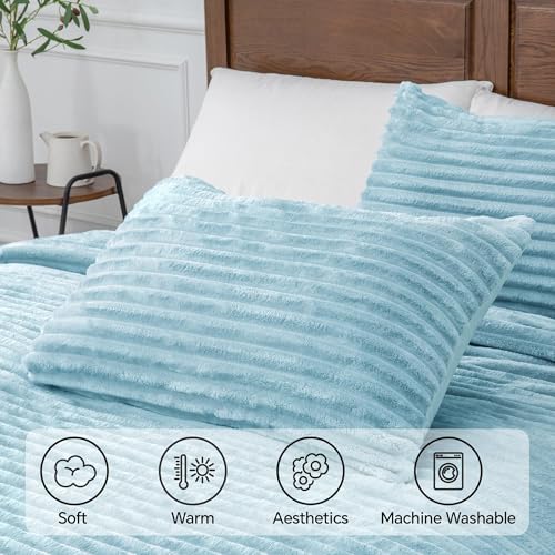 Fleece Full Comforter Set