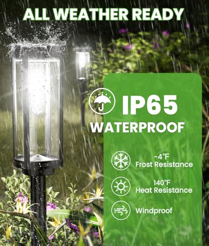 Solar Walkway Lights (8 Count)