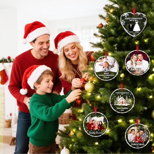 Personalized Christmas Ornaments with Photo