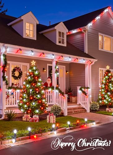 100Ft Christmas Lights Outdoor (100 Count)