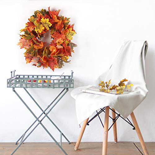 2 Pack Fall Maple Garland Autumn Hanging Fall Leave Vines (2 Count)