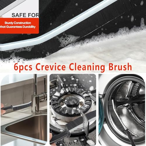 Commercial Grade Crevice Cleaning Brush Set (12 Count)