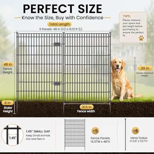 No Dig Garden Fence