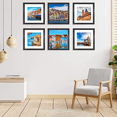 8x8 Picture Frame Set of 6 (6 Count)