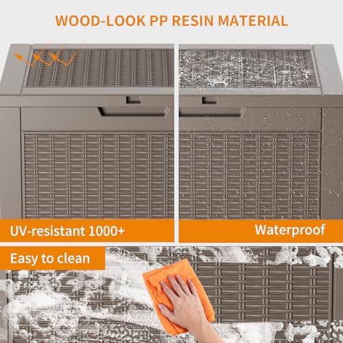 30 Gallon Resin Deck Box
